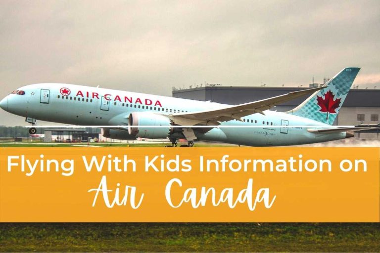 Air Canada Flying With Kids Information