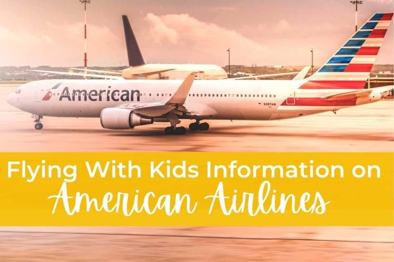 American Airlines Flying With Kids Information